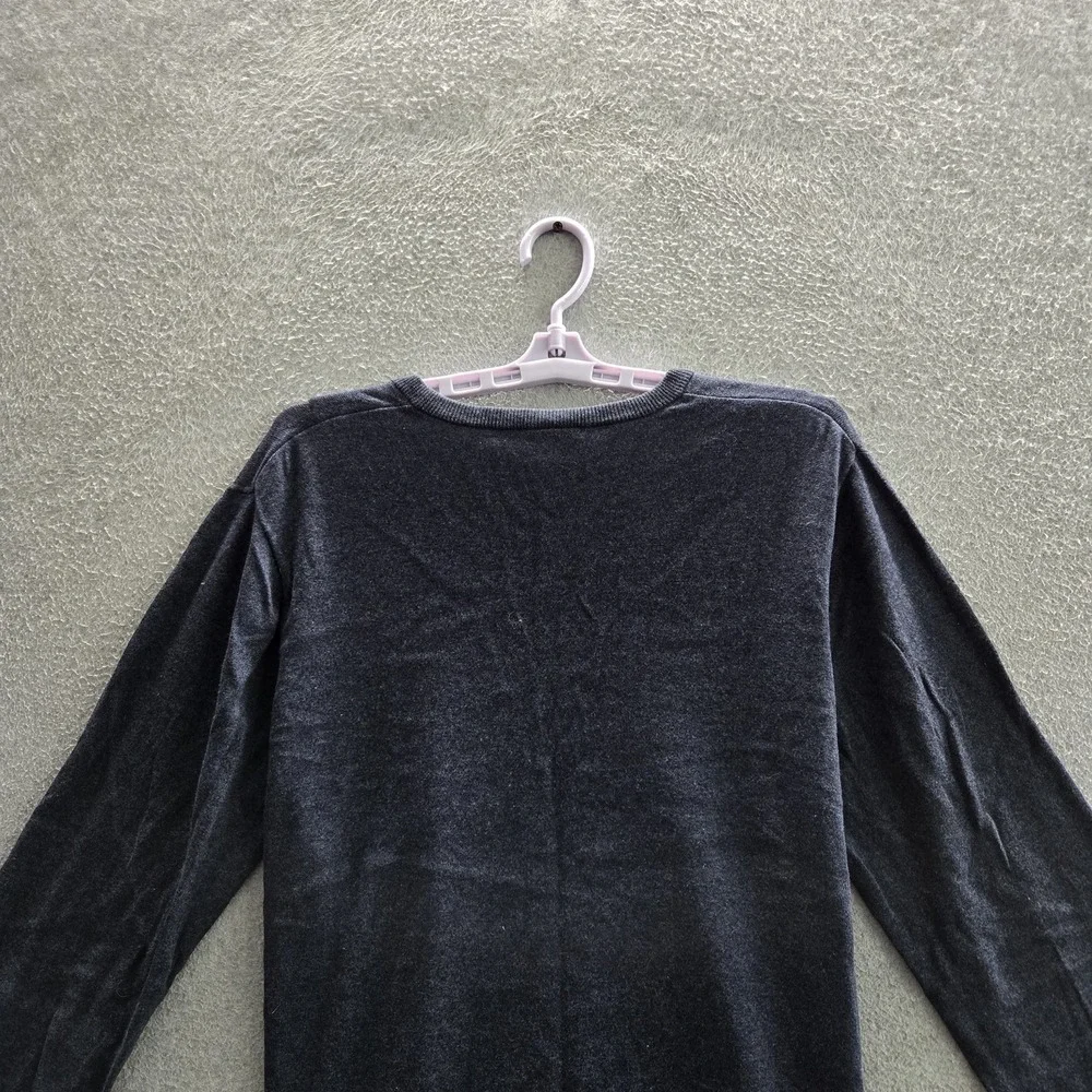 Lacoste Men Sweater 6 Navy Embroidered Crocodile Logo Preppy Old Money